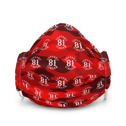 Face Mask - Red Camo